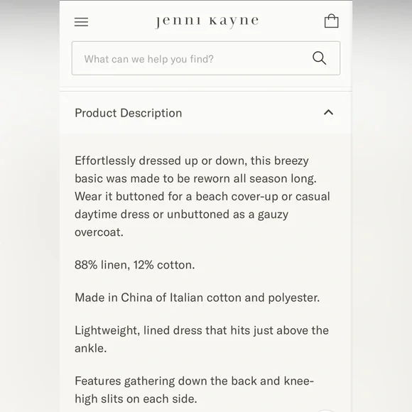 Jenni Kayne Capri Caftan Dress - Picture 3 of 6